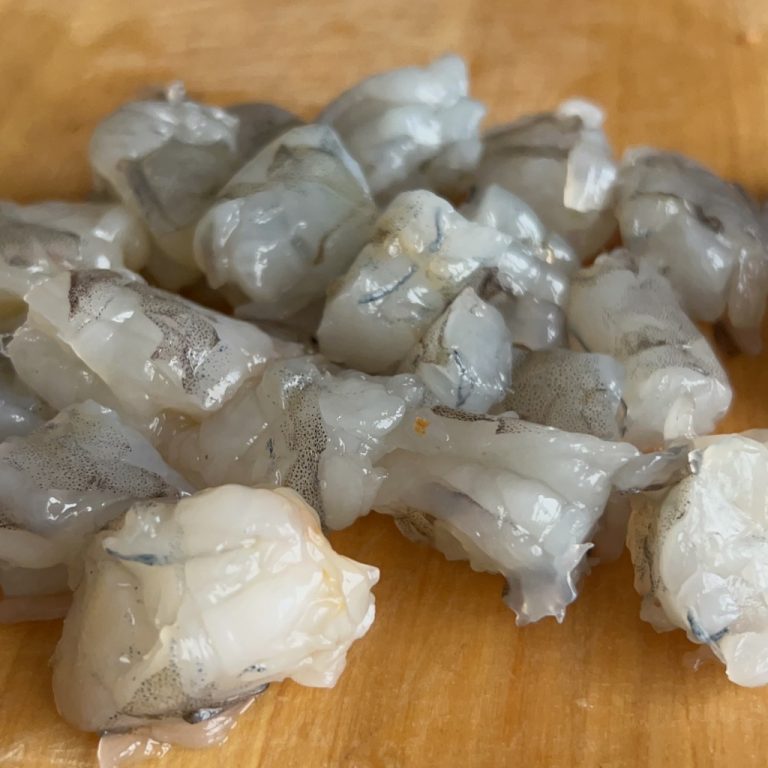 Pasta ai gamberi e pomodorini step3