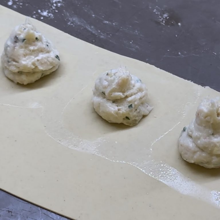 Ravioli di pesce step 5