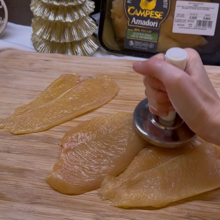 Spiedini di pollo Amadori step1