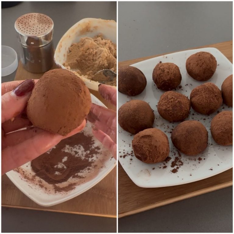 Tartufini al tiramisù step5