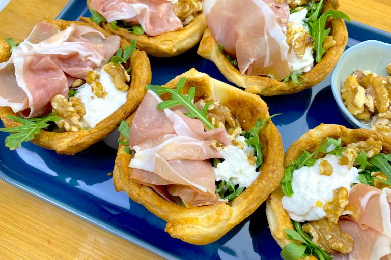 Cestini di pasta sfoglia