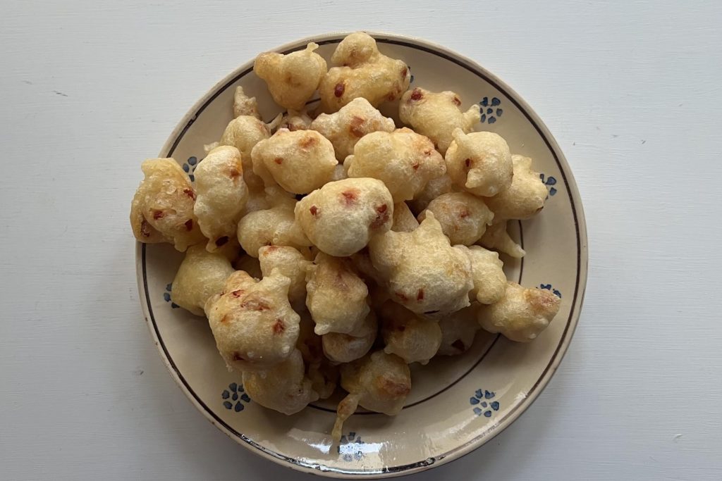 Pettole pugliesi salate