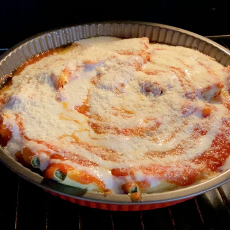 Triangoli di lasagne ricotta e spinaci step6