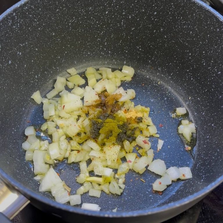 Dahl di lenticchie step1