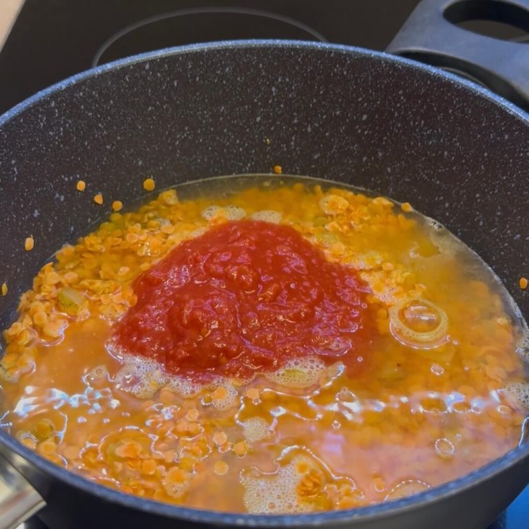 Dahl di lenticchie step3