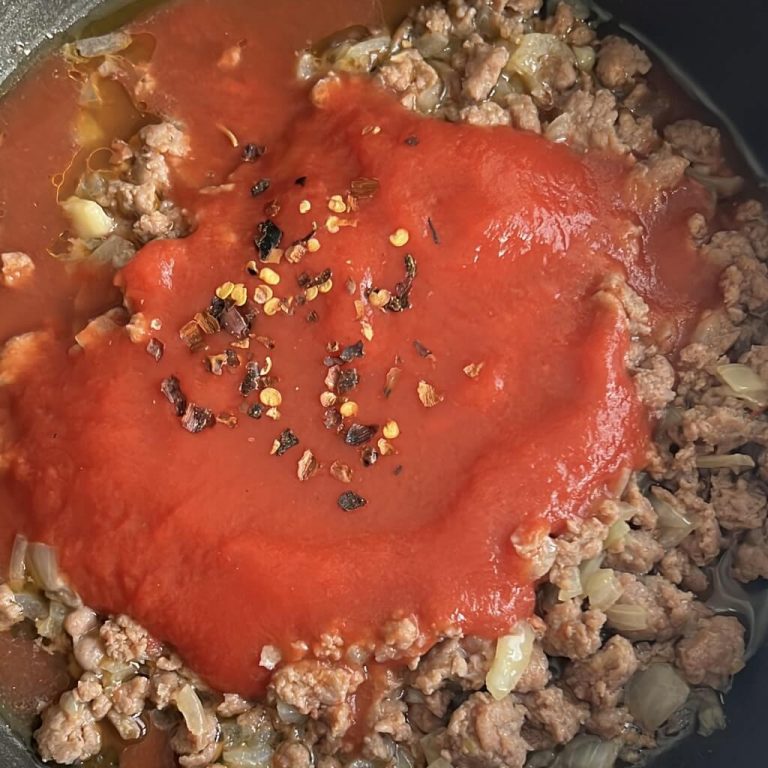 Fagioli al sugo step2