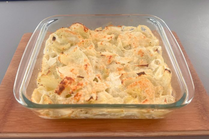 Finocchi gratinati con besciamella