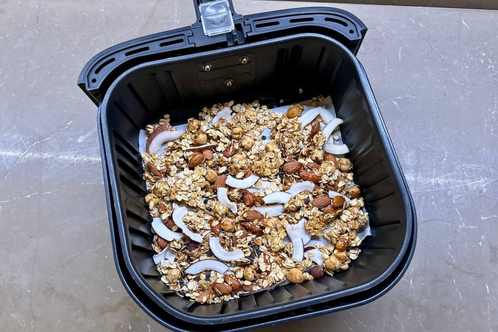 Granola in friggitrice ad aria