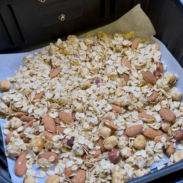Granola in friggitrice ad aria step3