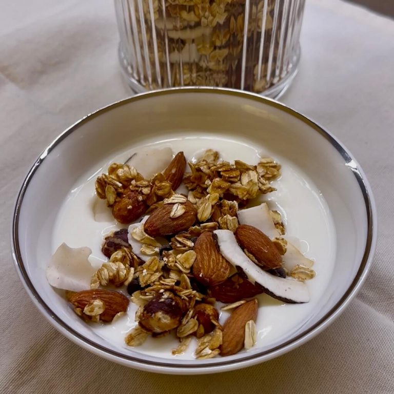 Granola in friggitrice ad aria step5