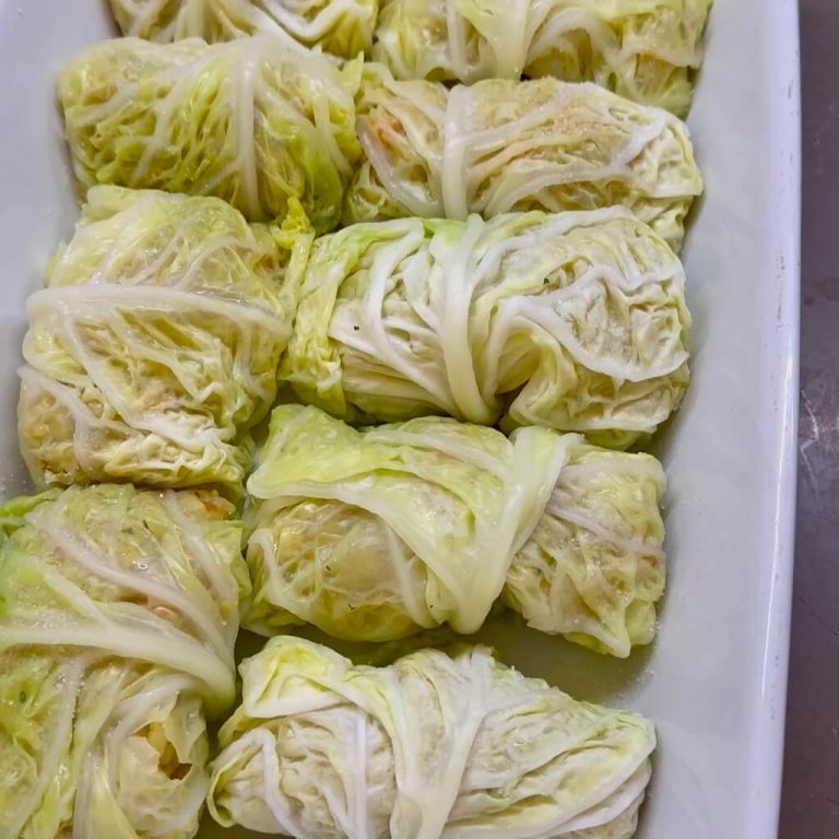 Involtini di verza con riso step10