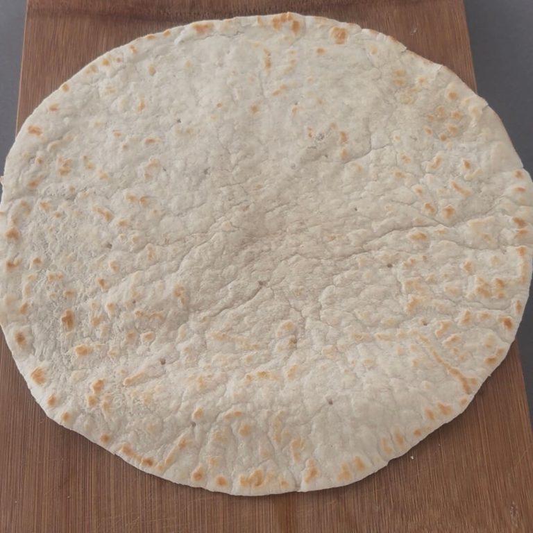 Piadina toast step1
