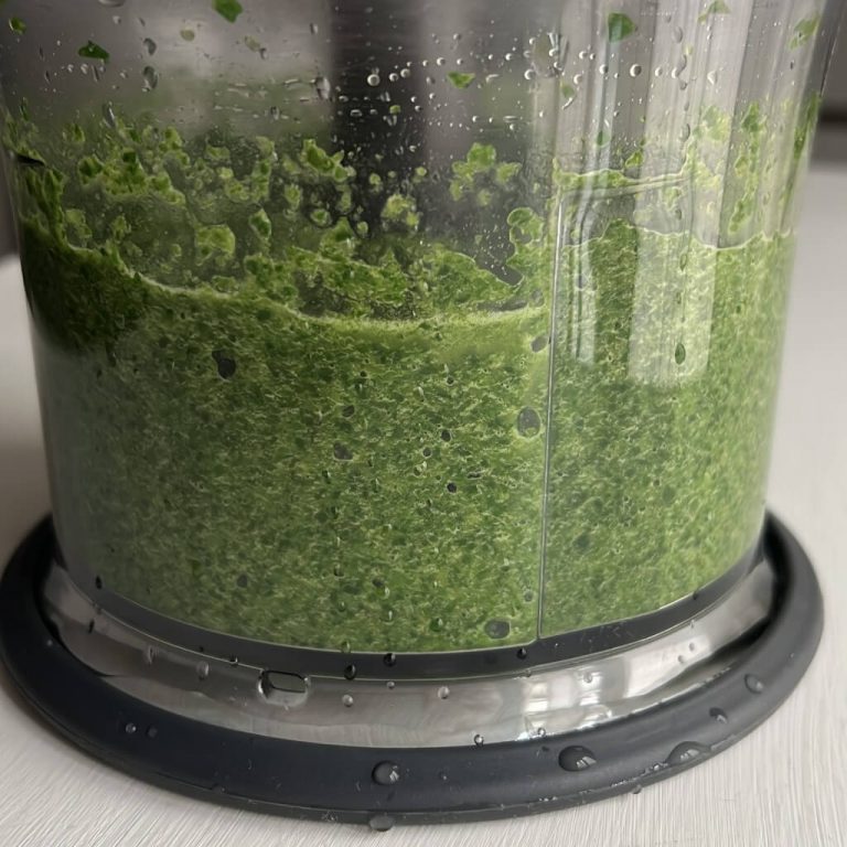 Spaghetti spinaci e stracchino step2