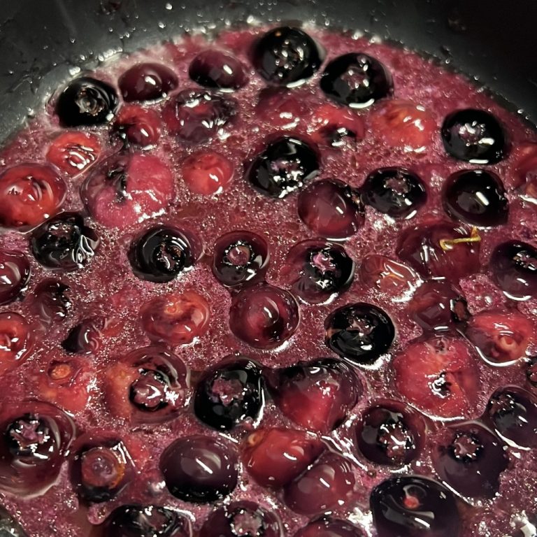 Risotto ai mirtilli step2