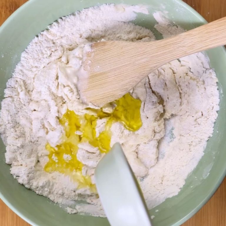 Schiacciata ripiena step1