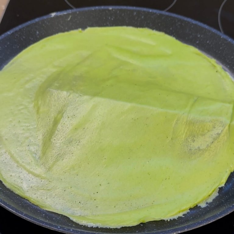 Crepes di broccoli step4