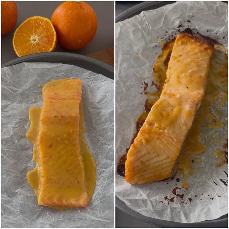 Salmone al forno step4