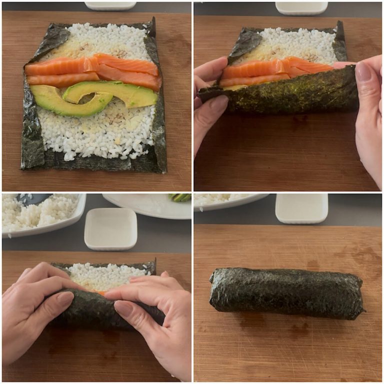 sushi burrito step 4