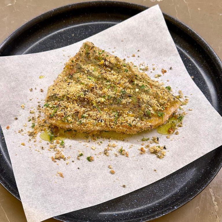 Pesce spada gratinato al forno step4