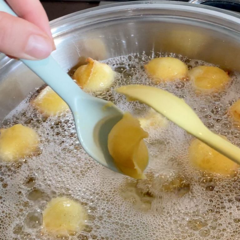 Castagnole ripiene step4