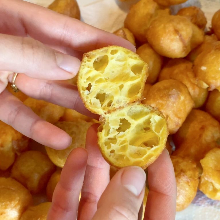 Castagnole ripiene step5