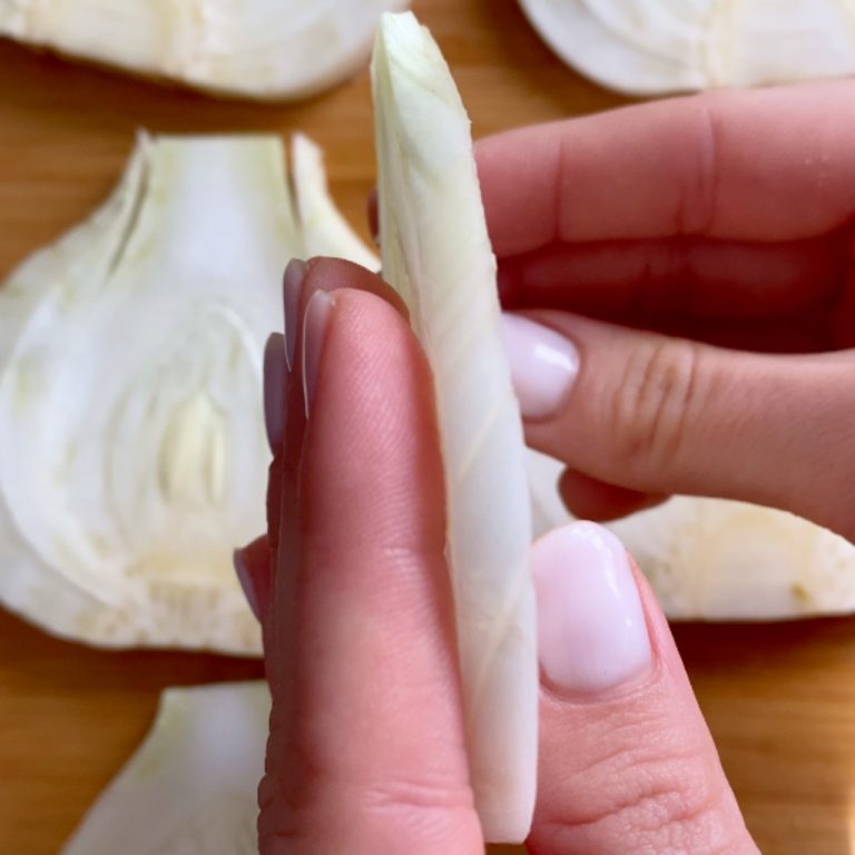 Cordon bleu di finocchi step1