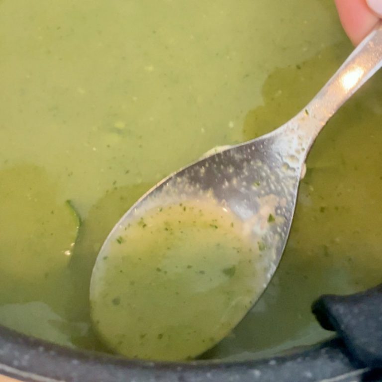 pastina alle zucchine step 2