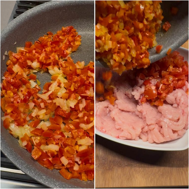 Kebab di pollo step1