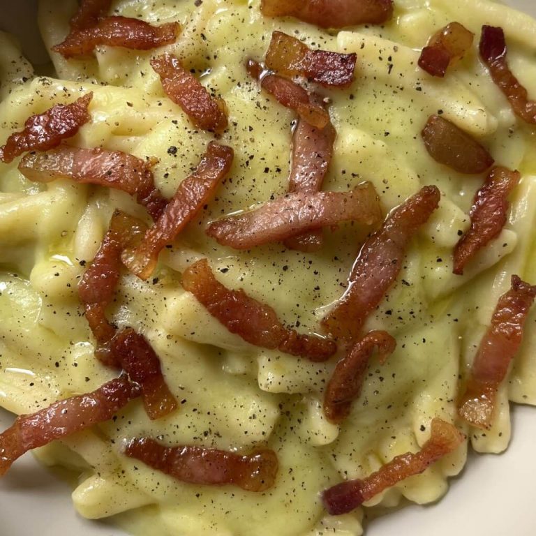 Pasta crema di patate e porro step4