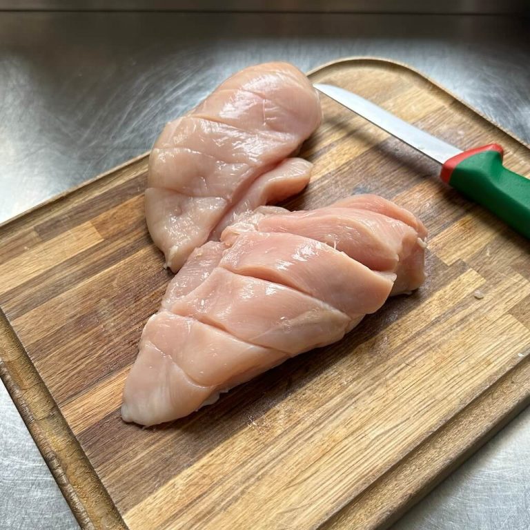 Pollo al cartoccio step1