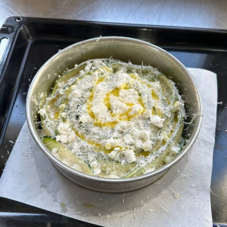 Torta di zucchine step6