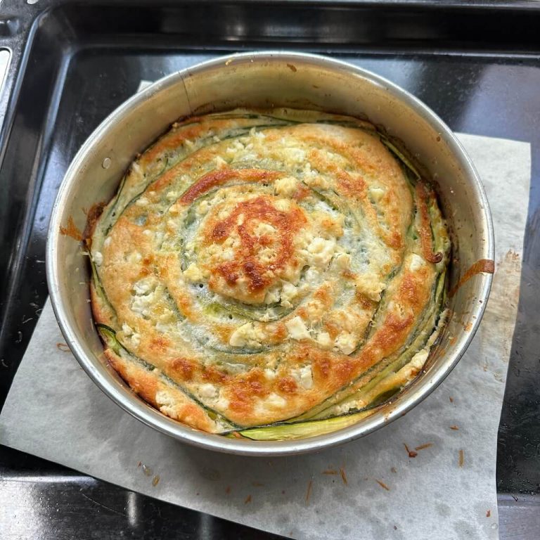 Torta di zucchine step7