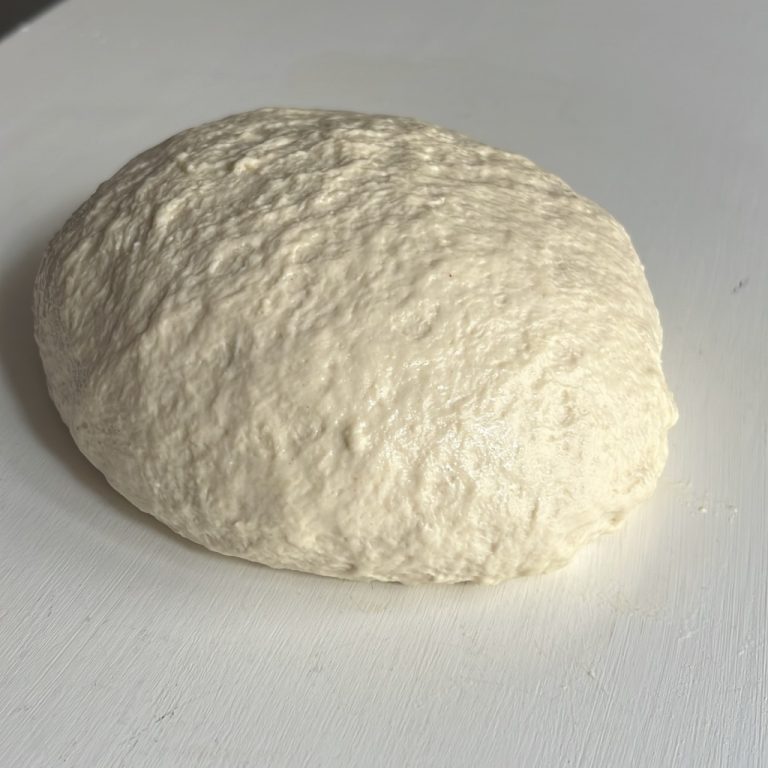 Schiacciata broccoli e salsiccia step1