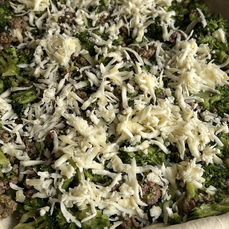 Schiacciata broccoli e salsiccia step5