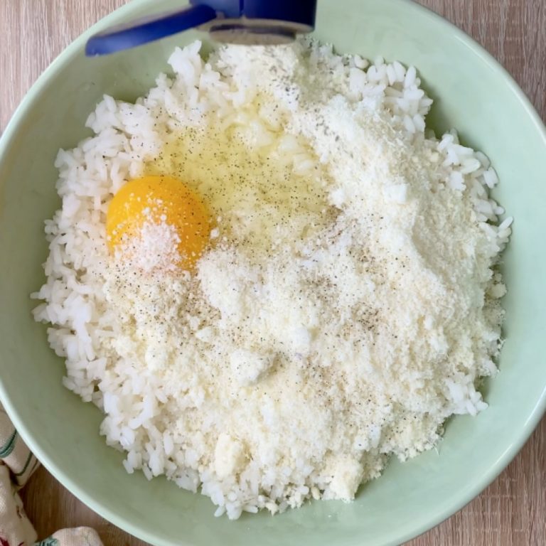 Crostata di riso al forno con zucchine step4
