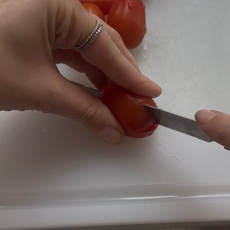 Finte tagliatelle di zucchine con gamberi step4