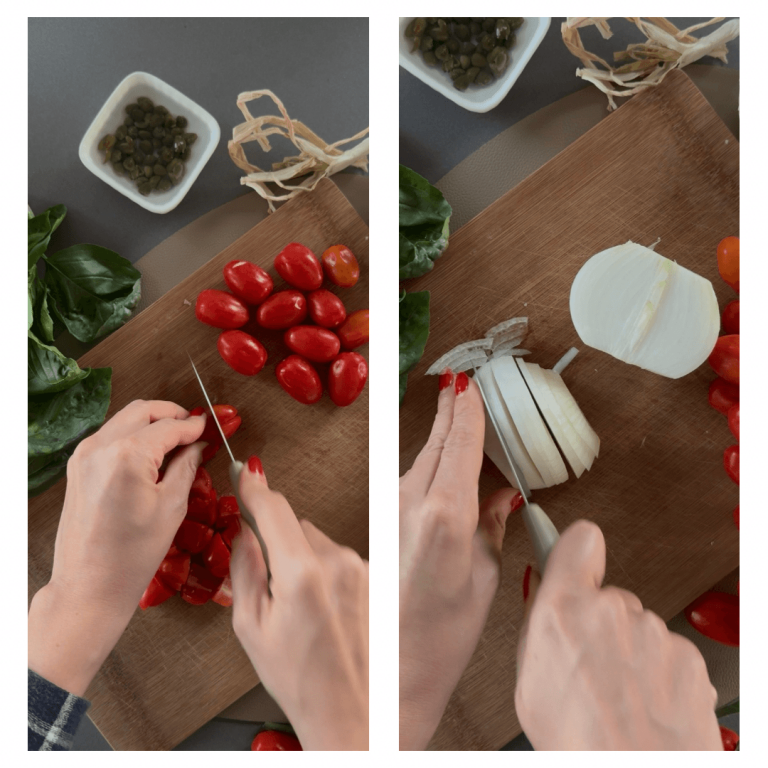 Pesce spada alla siciliana step1