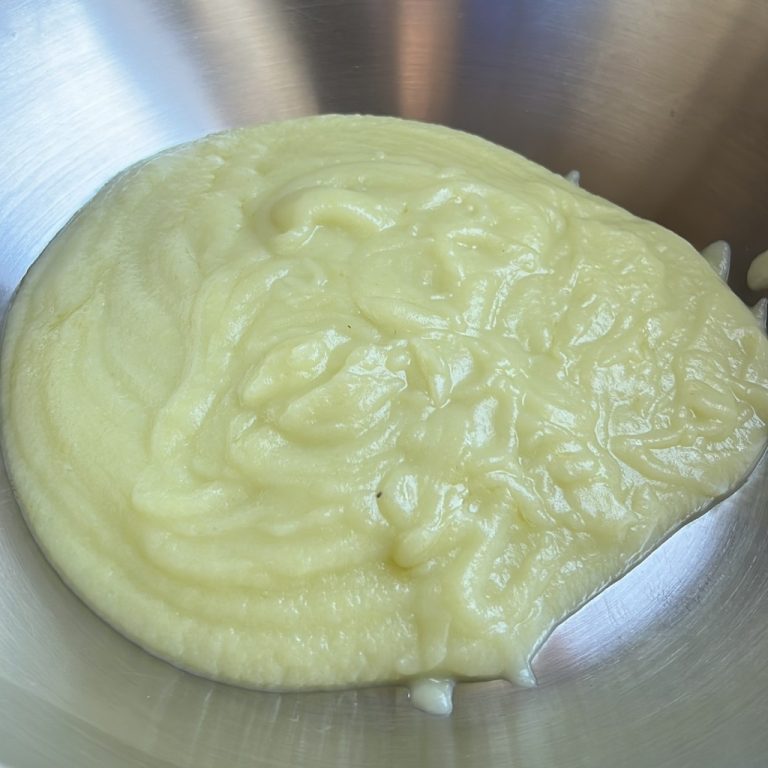 Pasta crema di porri pancetta e pecorino step6