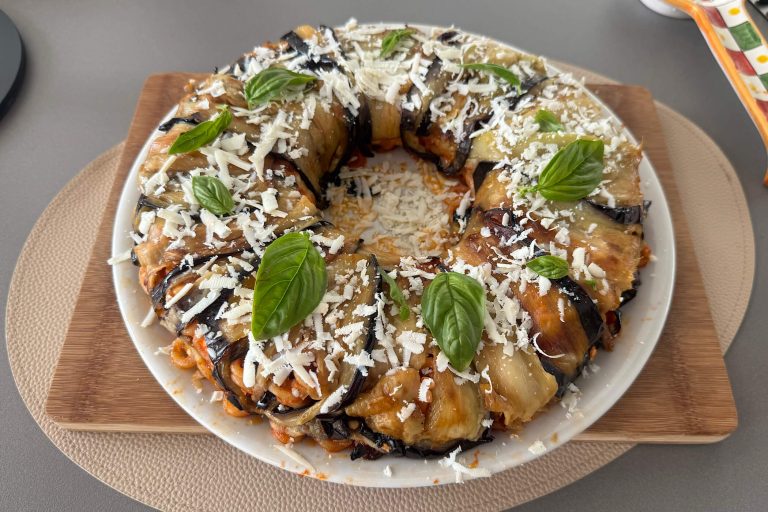 Timballo di anelletti alla Norma, tanto bello quanto buono!