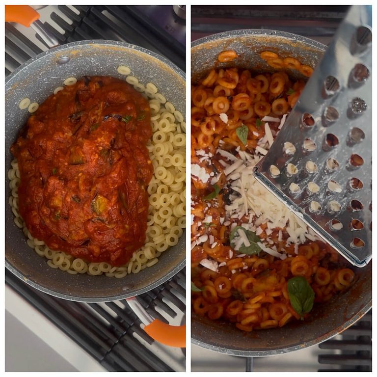 Timballo di anelletti alla Norma step3