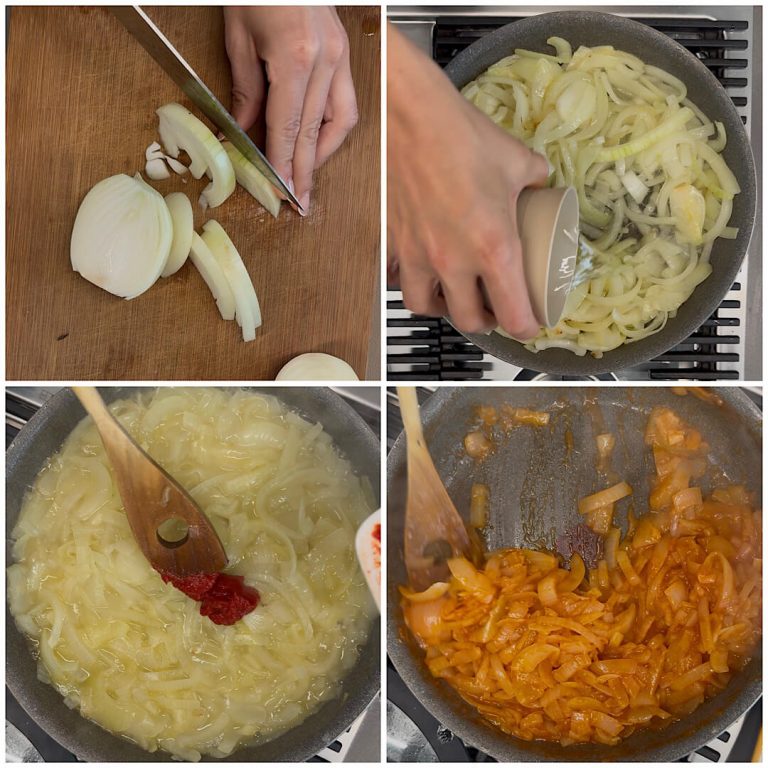 Cipolline di sfoglia alla catanese step1