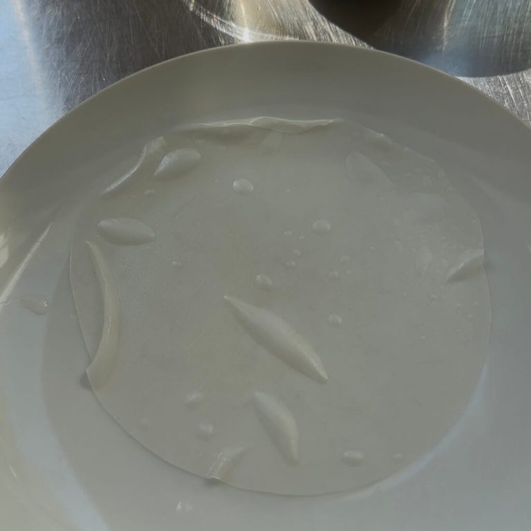 Mochi con fogli di riso step3