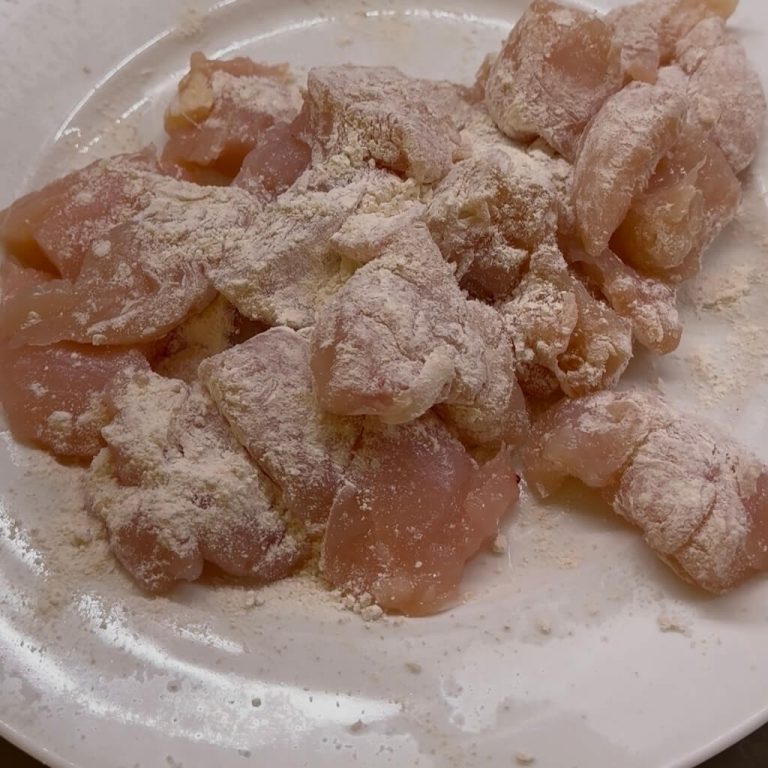 Pollo alle arachidi step1