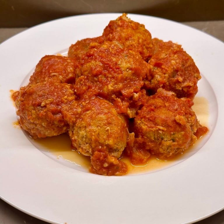 Polpette di tonno al sugo step6