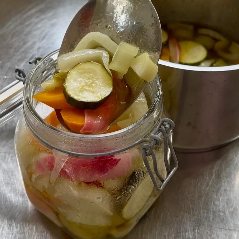 Giardiniera fatta in casa step3