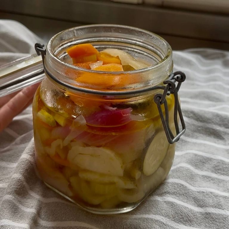 Giardiniera fatta in casa step5