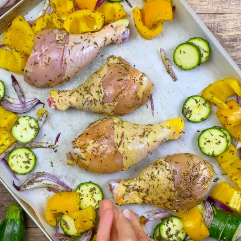 Pollo con verdure step4