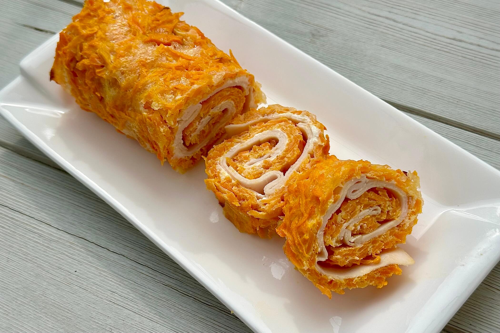 Rotolo di carote, la ricetta fit che ti stupirà