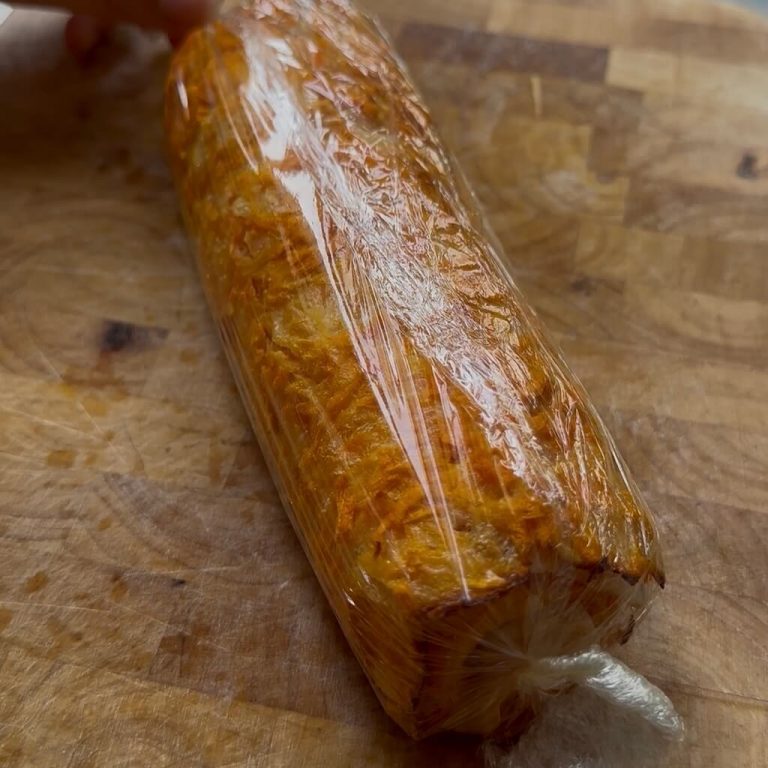 Rotolo di carote step8