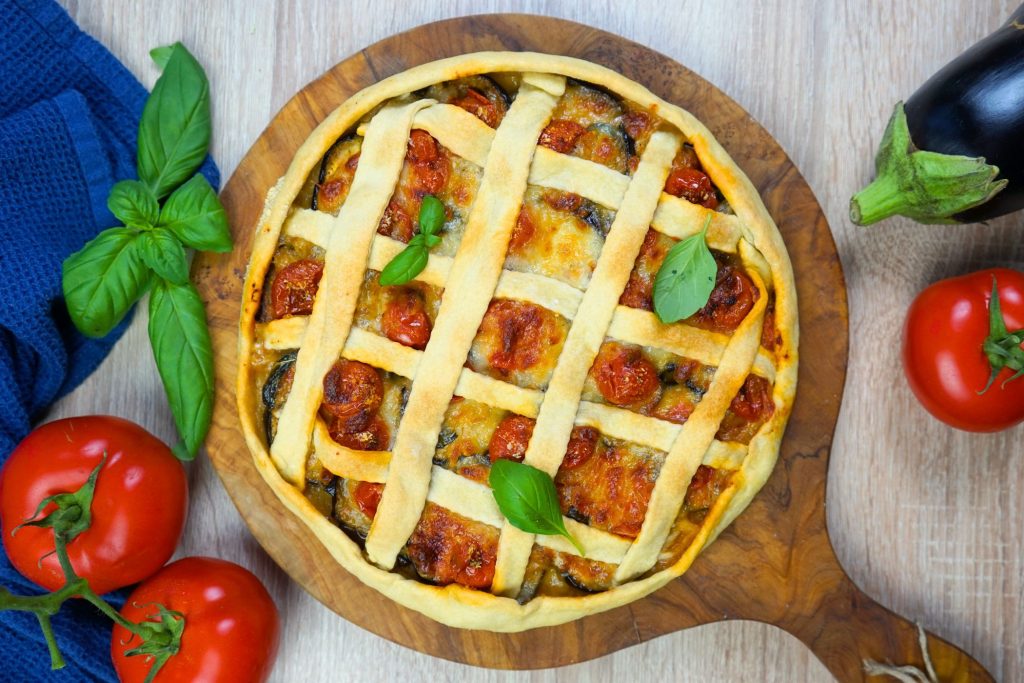 Crostata salata alla parmigiana Colavita